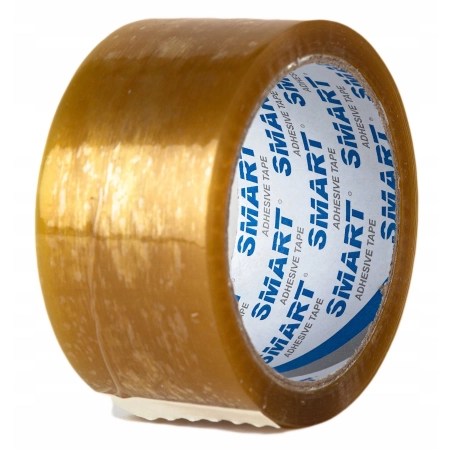Taśma Pakowa SMART Transparent Kauczuk Naturalny (SOLVENT) 48/50y
