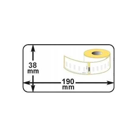 Etykiety do Dymo 99018 - 38x190mm, 110 szt.