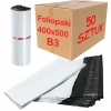 Foliopaki kurierskie białe foliopak do pakowania B3 400x500mm - 50 szt.