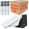Foliopaki kurierskie białe foliopak do pakowania B3 400x500mm - 500 szt.