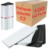 Foliopaki kurierskie białe foliopak do pakowania C3 350x450mm - 100 szt.