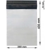 Foliopaki kurierskie białe foliopak do pakowania C3 350x450mm - 100 szt.