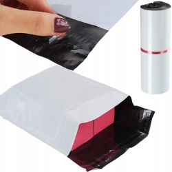 Foliopaki kurierskie białe foliopak do pakowania B5 190x250mm - 50 szt.