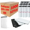 Foliopaki kurierskie białe foliopak do pakowania B5 190x250mm - 1000 szt.