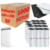 Foliopaki kurierskie białe foliopak do pakowania B5 190x250mm - 1000 szt.