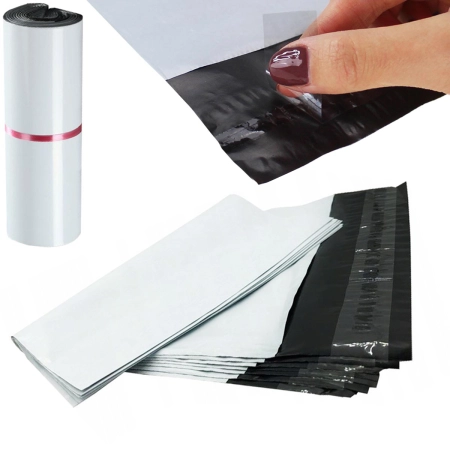 Foliopaki kurierskie białe foliopak do pakowania B5 190x250mm - 1000 szt.