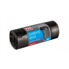 Mocne solidne worki na śmieci z folii HDPE PRO 45x54 Czarne HD 35L 30 szt.