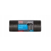Mocne solidne worki na śmieci z folii HDPE PRO 45x54 Czarne HD 35L 30 szt.