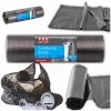 Mocne solidne worki na śmieci z folii HDPE PRO 45x54 Czarne HD 35L 30 szt.