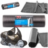 Mocne solidne worki na śmieci z folii HDPE PRO 60x70 Czarne LD 60L 10 szt.